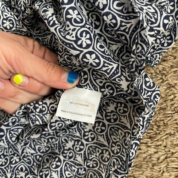 Tory Burch Lightweight Long Sleeve Button Down Shirt Size 2 - Picture 3 of 4